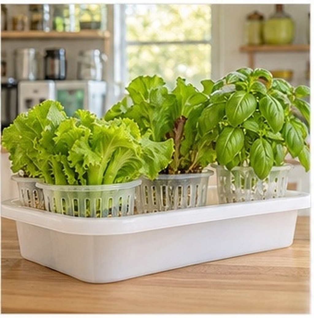 Plant Pot - 4 stuks, verdikte, ademende plastic poten