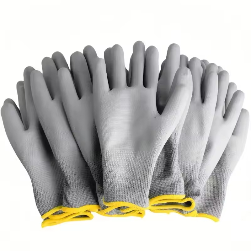 Garden Gloves - 20 STKS Veiligheidswerkhandschoenen PU Palm Gecoat
