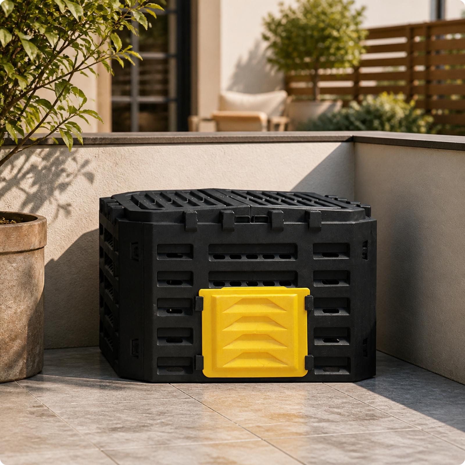 Compostcontainer voor buiten,  - Compost Bin recensie en prijs