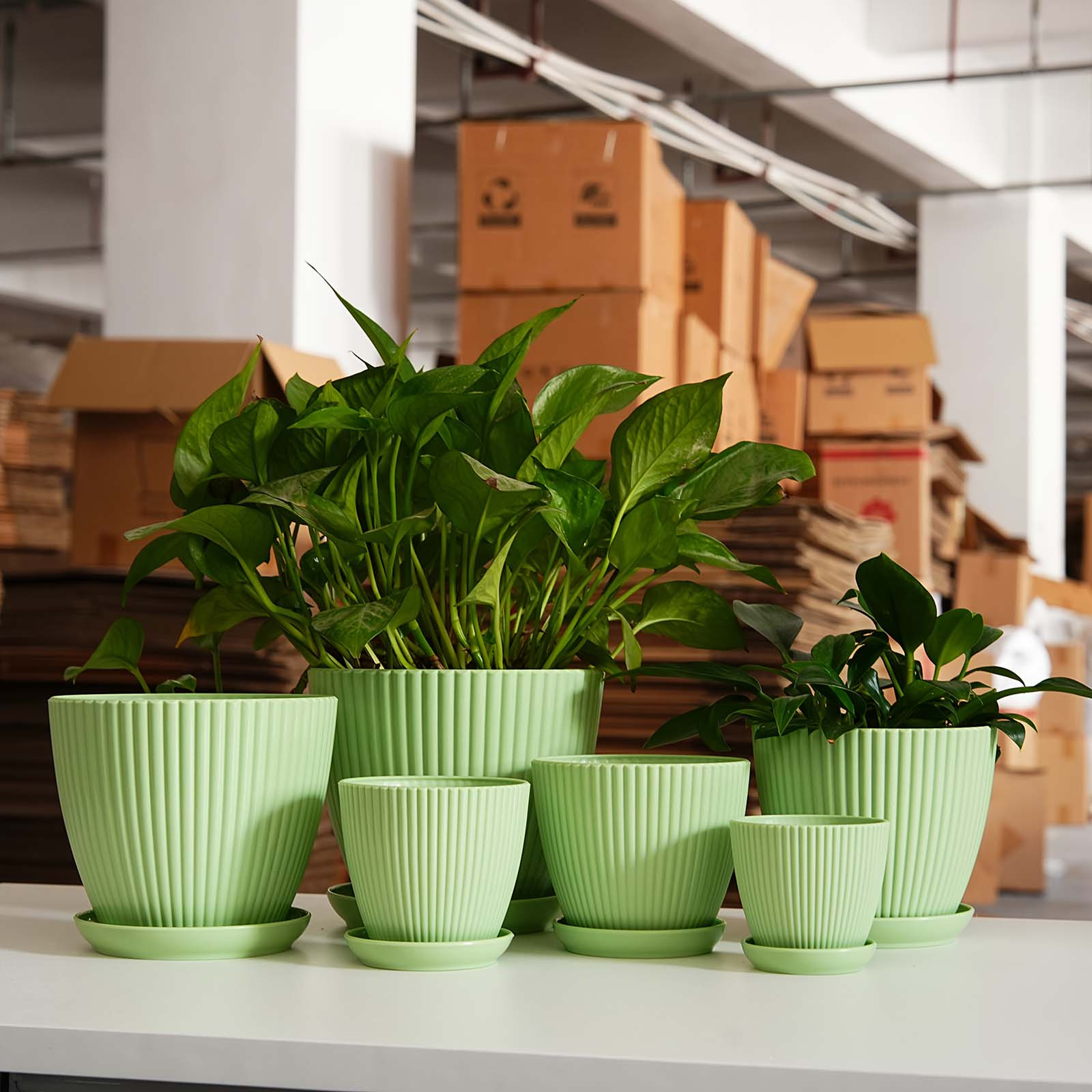 Verticale gestreepte verdikte  - Vertical Planter recensie en prijs