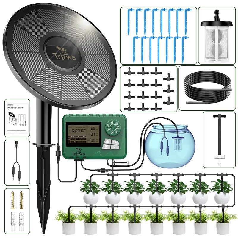 Solar Irrigatie Apparatuur Kas - Self Watering Planter recensie en prijs