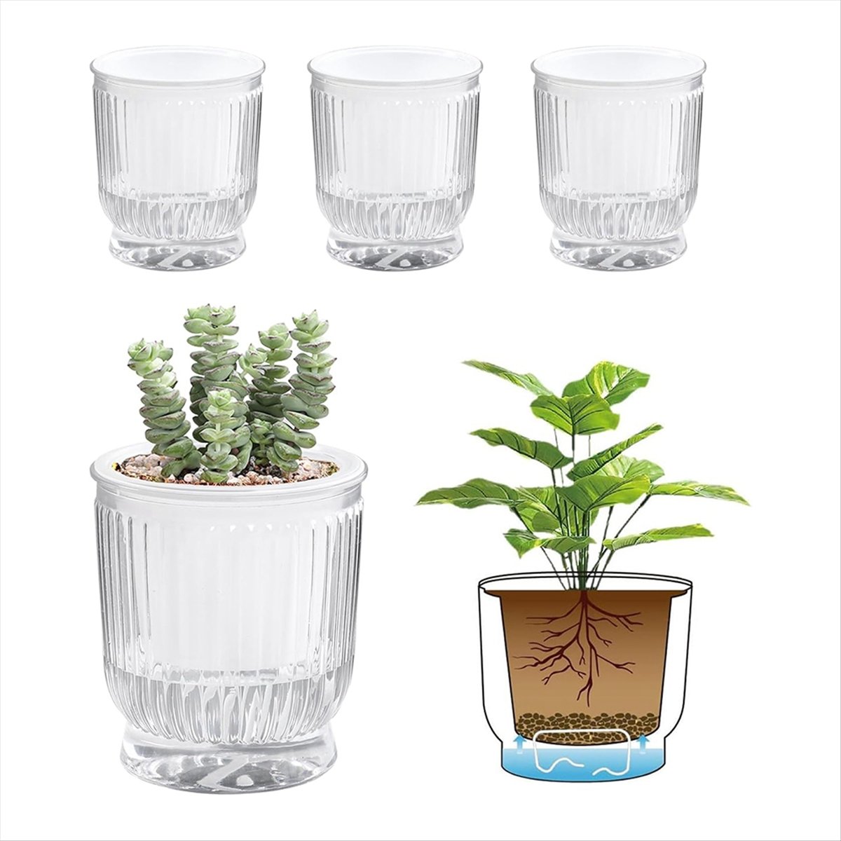 Zelfwatergevende plantenpotten - Self Watering Planter recensie en prijs