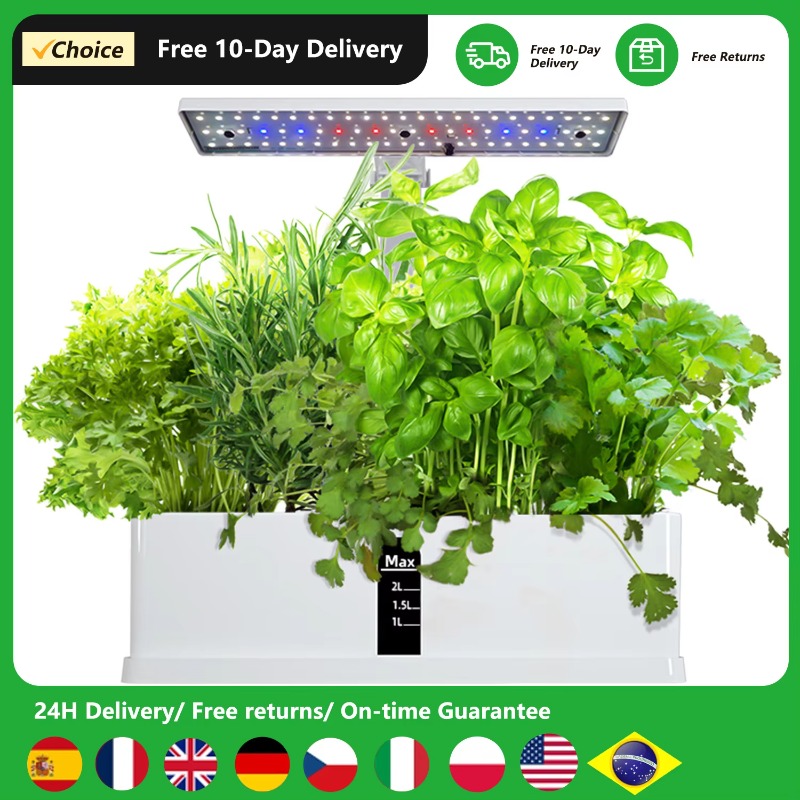 9 Pods Smart Hydroponics Kweek - Hydroponic Kit recensie en prijs