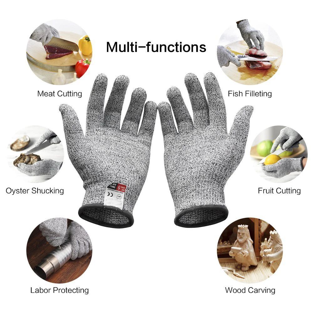 Niveau 5 HPPE Anti-snijhandsch - Garden Gloves recensie en prijs