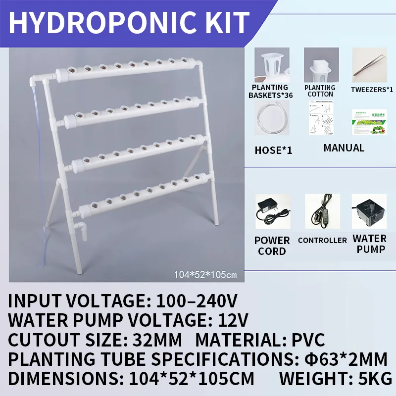 Set voor een bodemloos kweeksy - Hydroponic Kit recensie en prijs