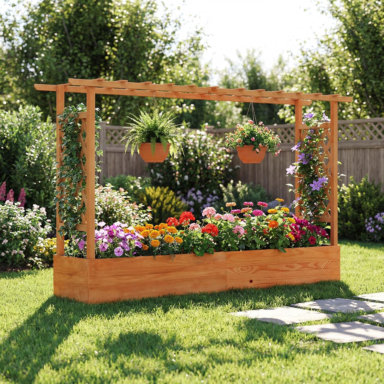 Verhoogd tuinbed voor buiten,  - Raised Garden Bed recensie en prijs
